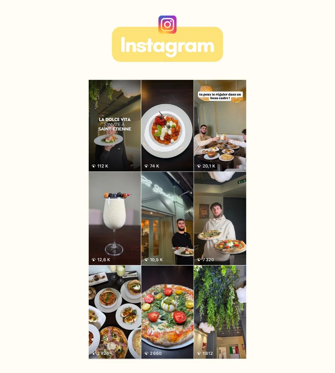 Contenu Instagram La Gondola